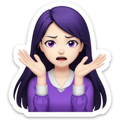 Shinobu Kocho getting touche violently sticker