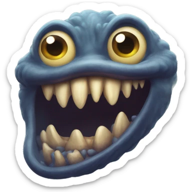 Locness monster sticker