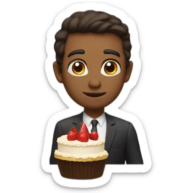 The cake is a lie sticker