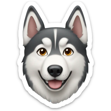 Dog husky siberiano  sticker