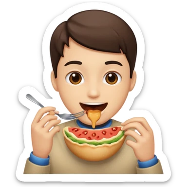 eat sticker