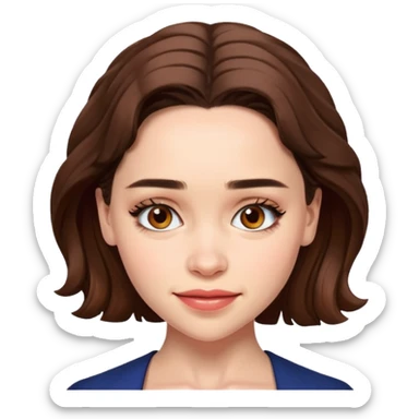 Emilia Clarke sticker
