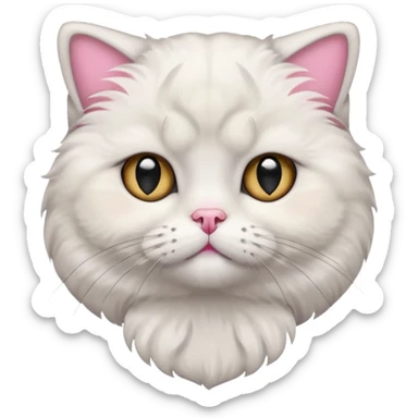 Scottish Fold Cute cat sticker
