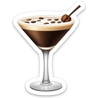 Espresso martini sticker