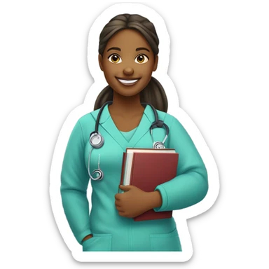 nursing student who likes the gym, likes music and loves jesus sticker