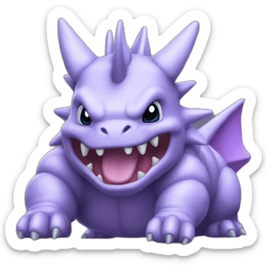 nidoking sticker