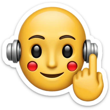 help create an AI and Machine learning emoji sticker