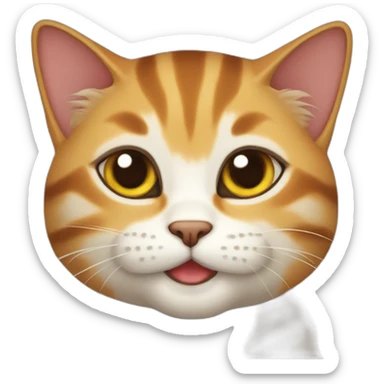 Nian cat sticker