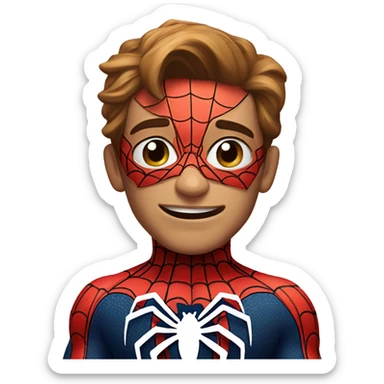 Spider man sticker