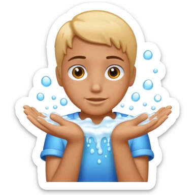 Washing things sticker