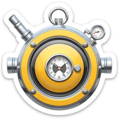 diver regulator sticker