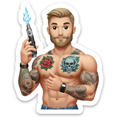 Vape lord sticker