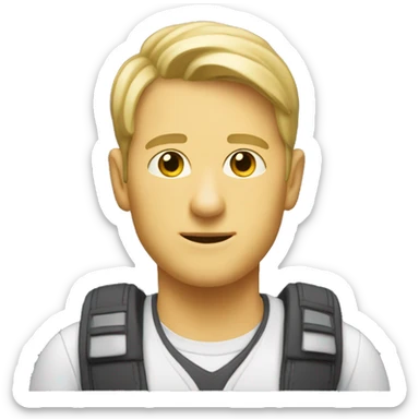 white programmer with color palette: #404e65
#4d5d64 sticker