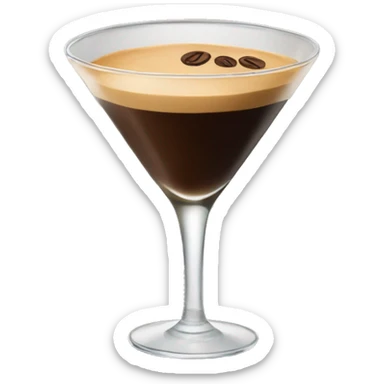 Espresso martini sticker
