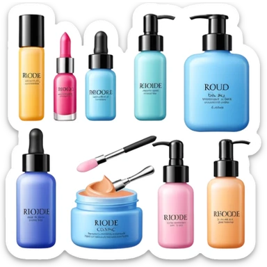 rhode skin care products sticker