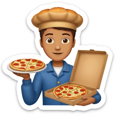 food delivery sticker