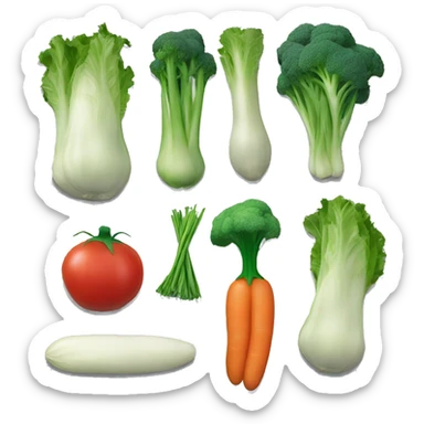 ziploc vegetables sticker