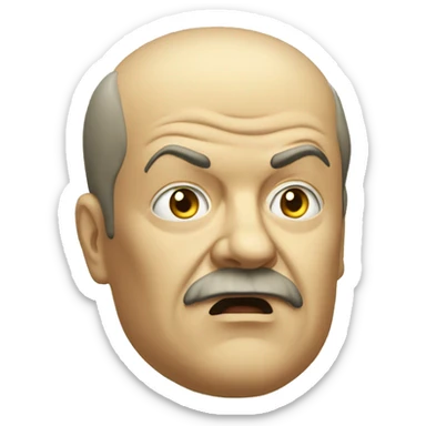 Lenin in shock sticker