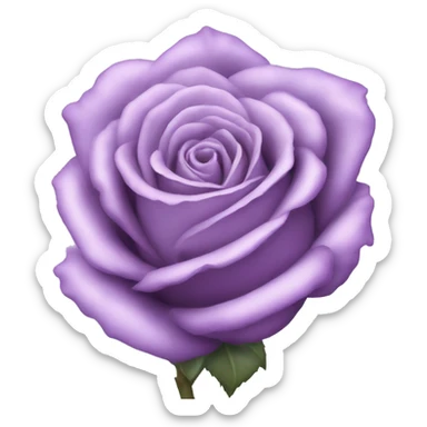 Lilac rose sticker