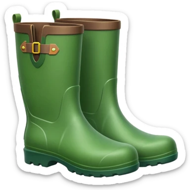 garden boots sticker