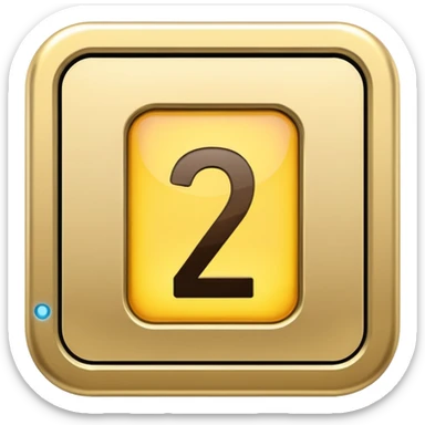 room number sign with spotlight sticker