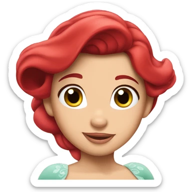 Princesse Ariel Disney sticker