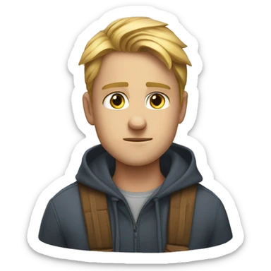 A person who just went through so much hardship with no help finnaly has a breakthrough  sticker