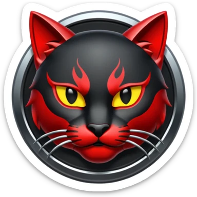 Hellcat emblem sticker