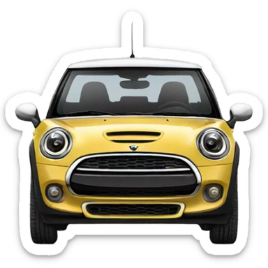 Mini Cooper car sticker
