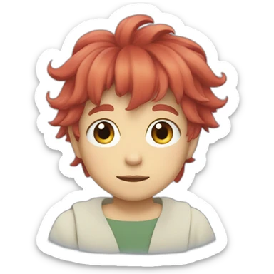 ponyo from studio ghibli sticker