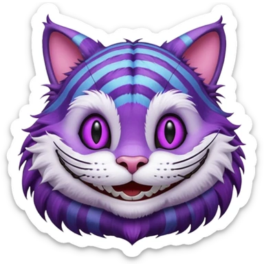Chat de cheshire sticker