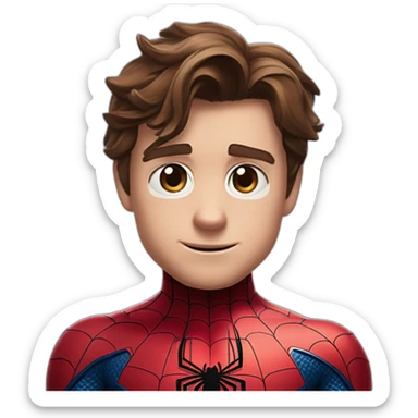 spider man du film avengers infinity war tom holland sticker