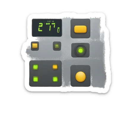 enclosure squaremeter sticker