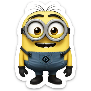 Minion sticker