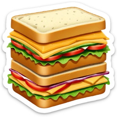 Sandwich sticker