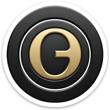 Emoji, avant-garde gothic emblem made of matte black metal, number 8 integrated into the word “FORTUNA”, luxury fashion symbol aesthetic, clean sculptural form, no glow, no neon, flat emoji style, centered, transparent backgroun sticker