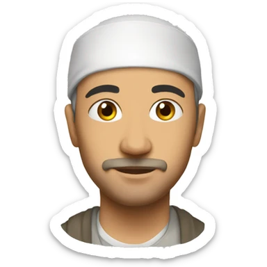 Prière musulmane  sticker