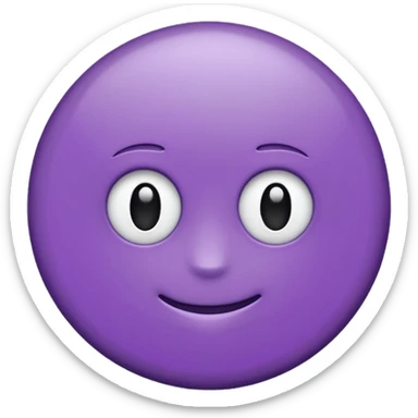 Rond violet normal sticker