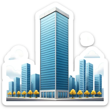 building city emoji sticker