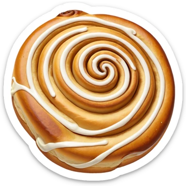 A Cinnamon Roll sticker