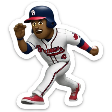 braves losing to phillies sticker