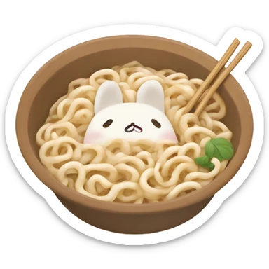 sumikkogurashi-udon sticker