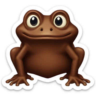 chocolate frog sticker