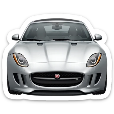 F type jag sticker