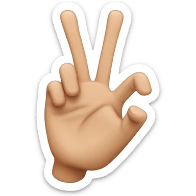 a finger emoji poniting left to get someone to follow there intergram sticker