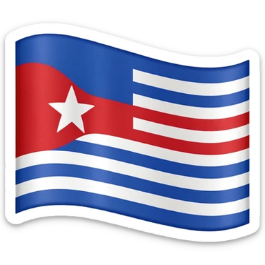 Create Yugoslavia emoji flag sticker