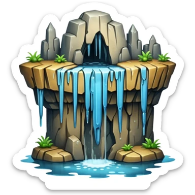 City cave sticker