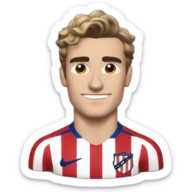 Atlético de Madrid Griezmann sticker