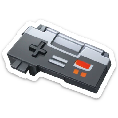 videogame cartridge sticker