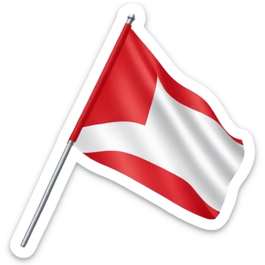 Indonesia flag sticker